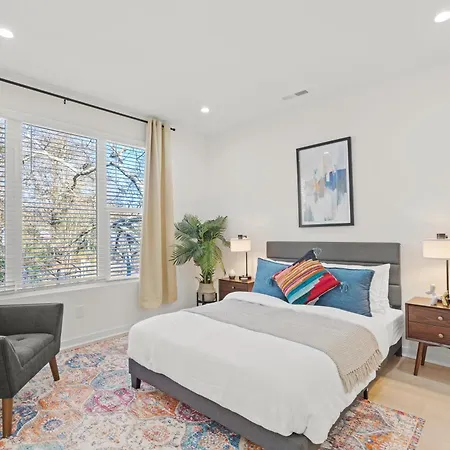 Ferienwohnung Stylish Modern 3Br 3,5Ba Townhouse In Charlotte